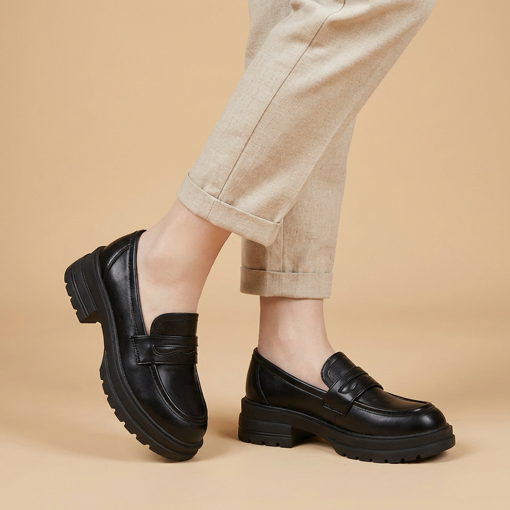 Massimo | Læder Chunky Loafers
