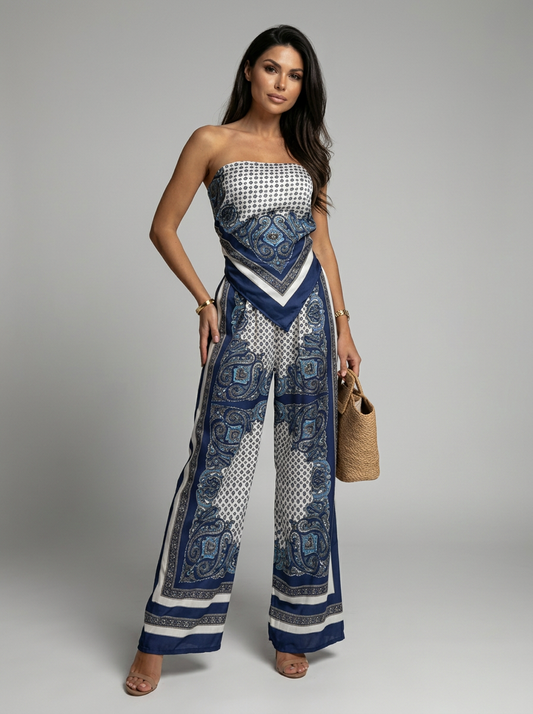 Seravina | Damesæt Top Og Bukser