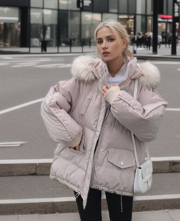 Larisse | Oversized Puffer Jakke