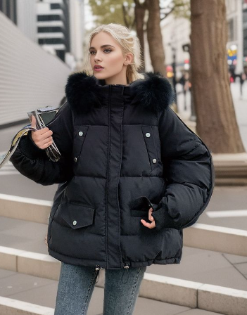 Larisse | Oversized Puffer Jakke