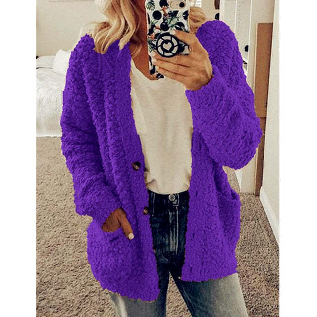 Lorena | Teddy Cardigan Damer