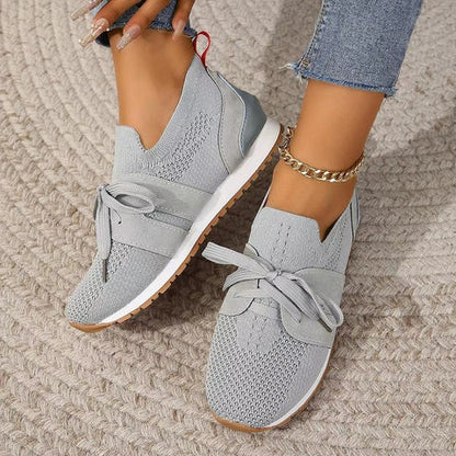 Allegra | Dame Sneakers Sløjfe