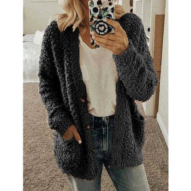 Lorena | Teddy Cardigan Damer