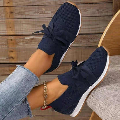 Allegra | Dame Sneakers Sløjfe