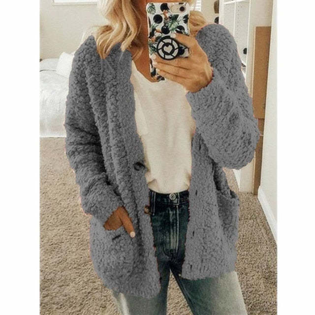 Lorena | Teddy Cardigan Damer