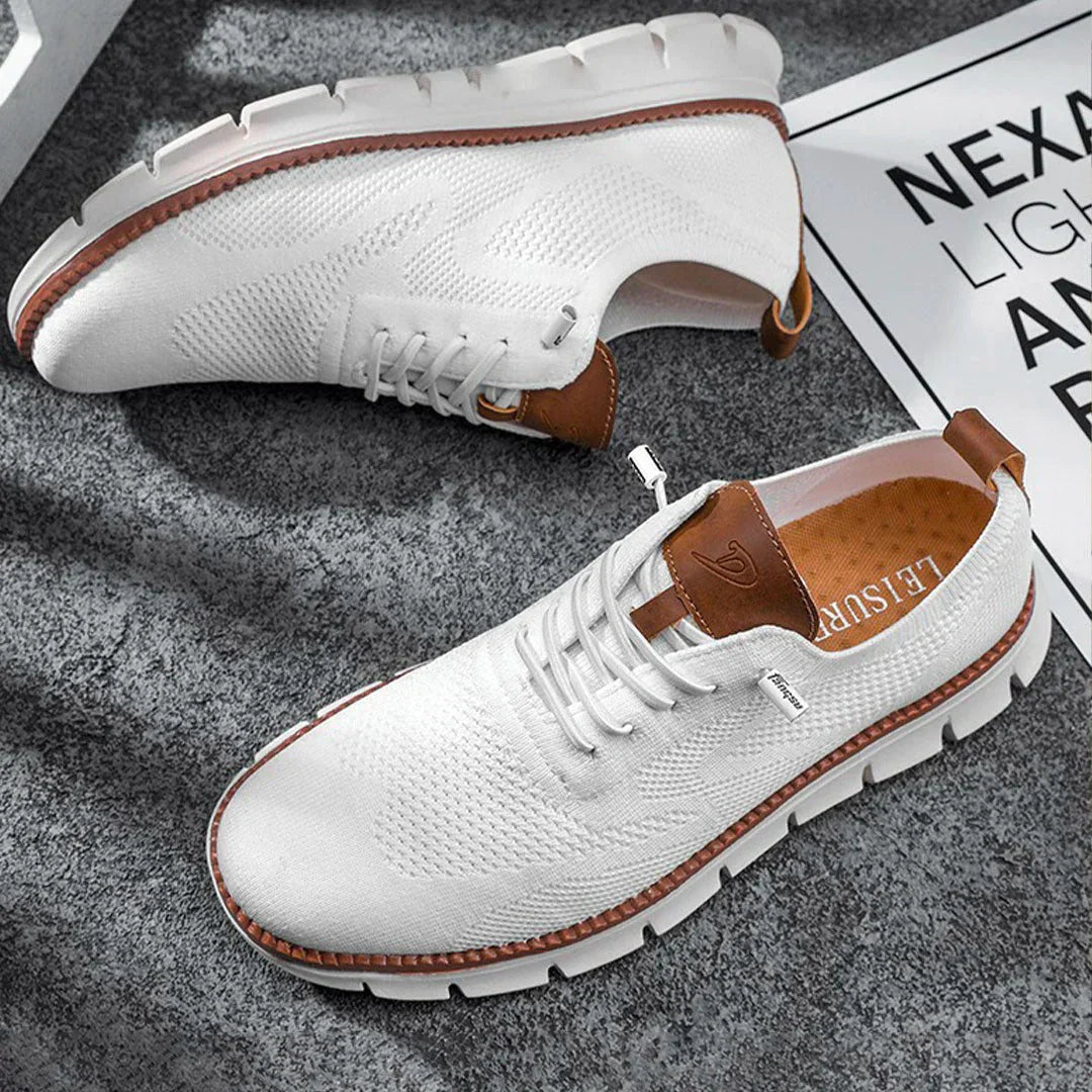 Nardo™ | Herre Letvægt Åndbare Stræksneakers | Mesh Overdel & Fleksibel Sål for Komfort og Stil