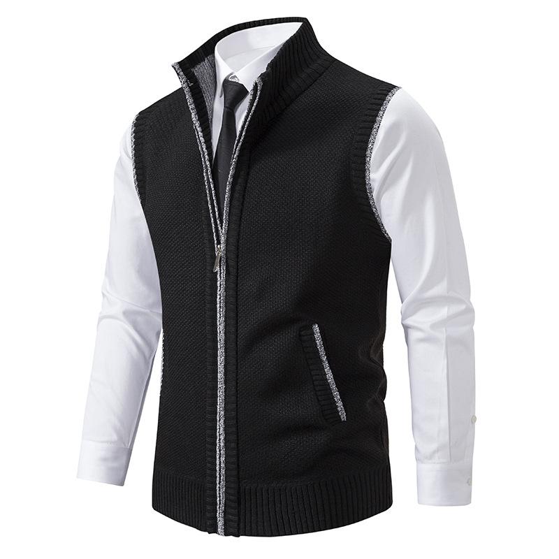 Thierry™ | Strikket Business Vest af Premium Uld for Elegance og Komfort