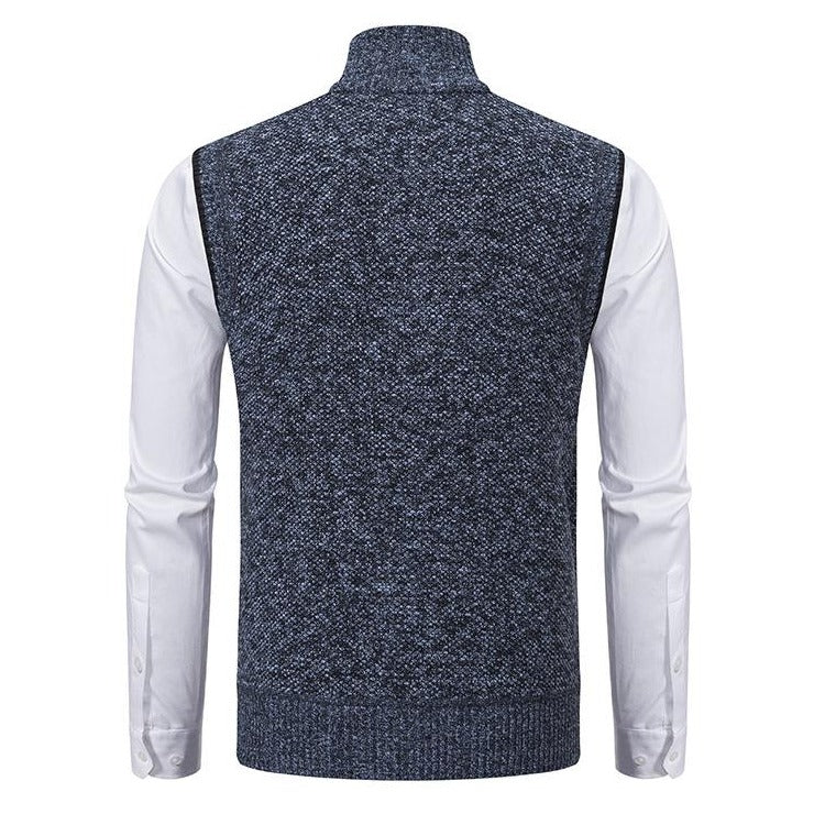 Thierry™ | Strikket Business Vest af Premium Uld for Elegance og Komfort