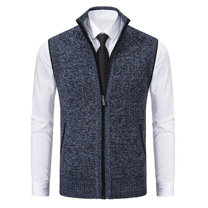 Thierry™ | Strikket Business Vest af Premium Uld for Elegance og Komfort