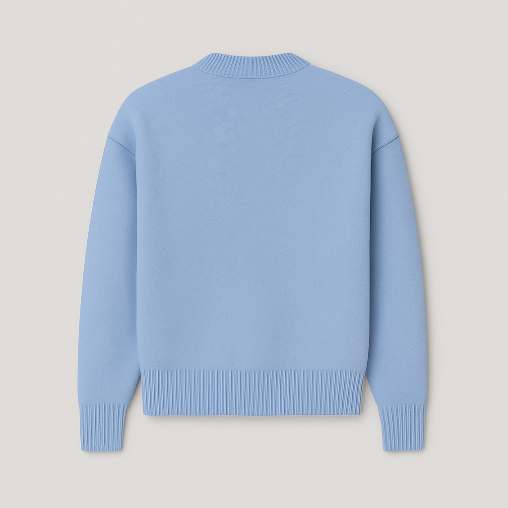 Adrien | Strikket Logo Sweater Unisex