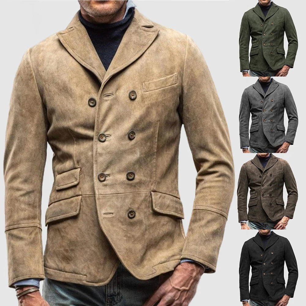 Matteo | Vintage Dobbelt-Knaps Herreblazer