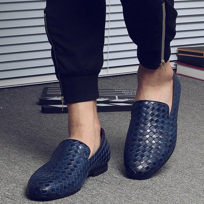 Nino™ | Læder Tassel Loafers til Herrer | Flettede Mokkasiner