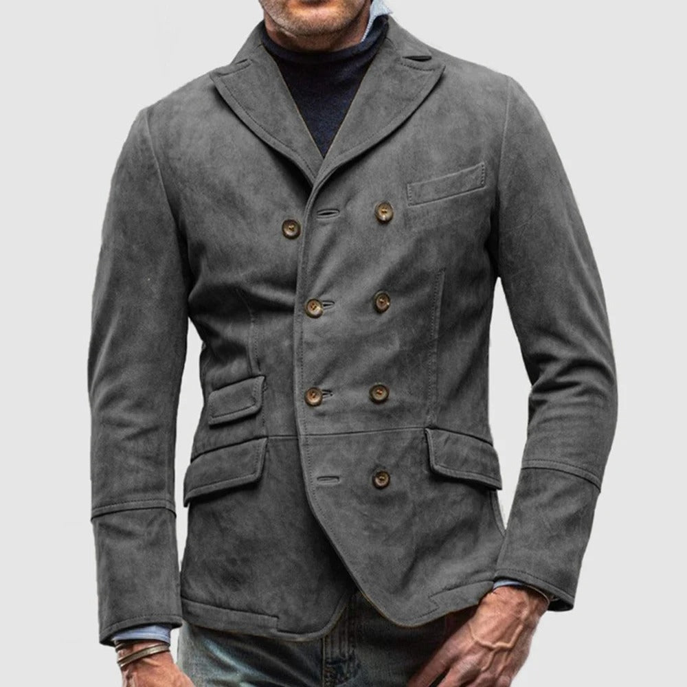 Matteo | Vintage Dobbelt-Knaps Herreblazer