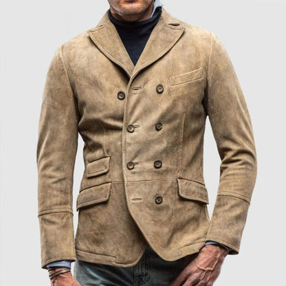Matteo | Vintage Dobbelt-Knaps Herreblazer