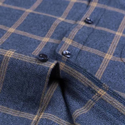 Julien™ | Herrer Klassisk Ternet Skjorte | Stilfuldt Button-Down Design & Åndbar Bomuld