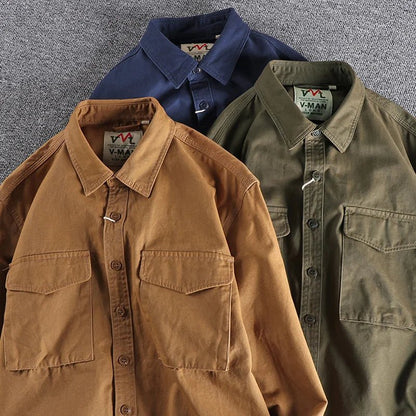 Dorian | Utility Overshirt Herrer