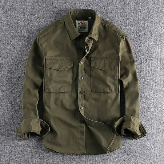 Dorian | Utility Overshirt Herrer