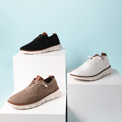Nardo™ | Herre Letvægt Åndbare Stræksneakers | Mesh Overdel & Fleksibel Sål for Komfort og Stil