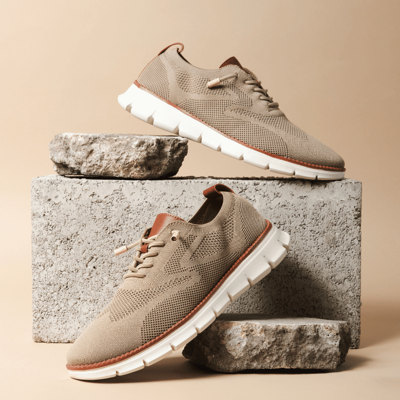 Nardo™ | Herre Letvægt Åndbare Stræksneakers | Mesh Overdel & Fleksibel Sål for Komfort og Stil