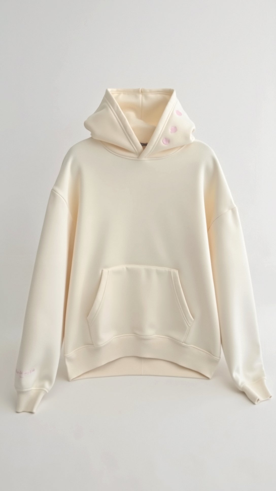 Isla | Oversized Hoodie Damer Med Palmeprint og Rygdesign