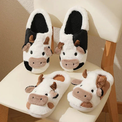 MooMoo | Søde Ko-Hjemmesko Damer