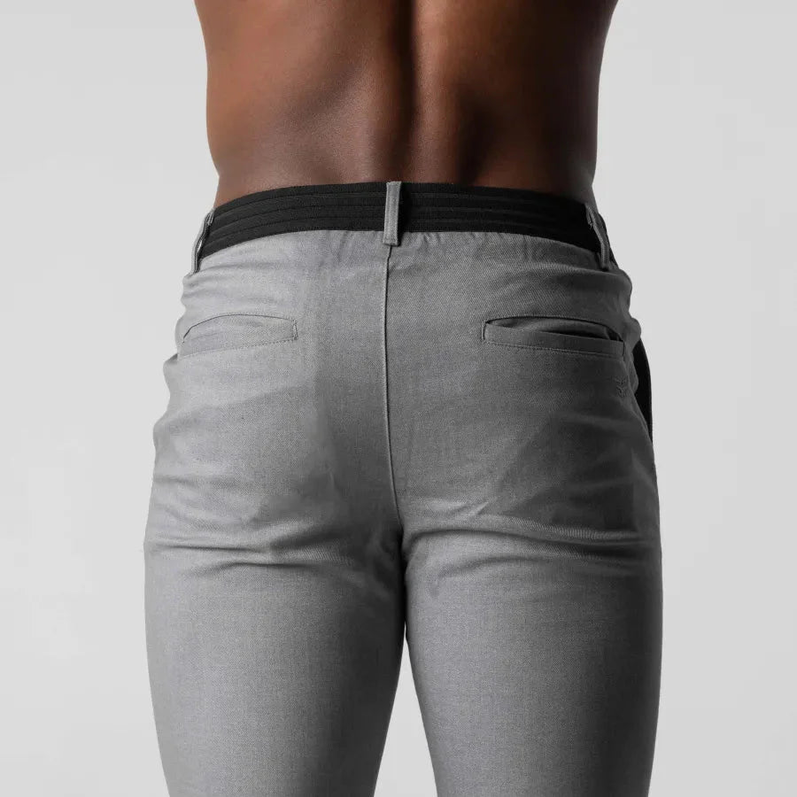 Nicolò | Slim Fit Stretch Chinos med Cropped Ben Herre