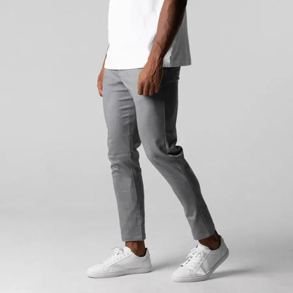 Nicolò | Slim Fit Stretch Chinos med Cropped Ben Herre