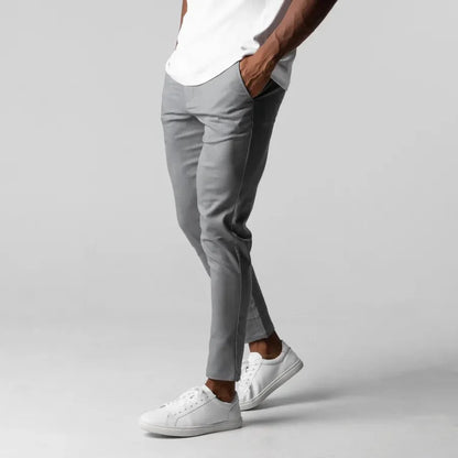 Nicolò | Slim Fit Stretch Chinos med Cropped Ben Herre