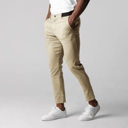 Nilo | Slim Fit Joggingbukser til Herrer med Taperede Ben og Elastisk Talje