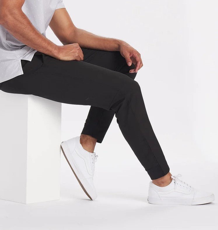 Nilo | Slim Fit Joggingbukser til Herrer med Taperede Ben og Elastisk Talje