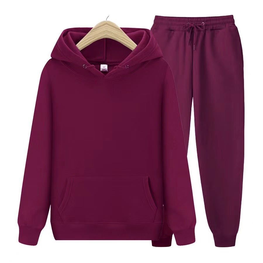 Rivano | Unisex Hættetrøje Sæt med Joggingbukser og Bindebånd