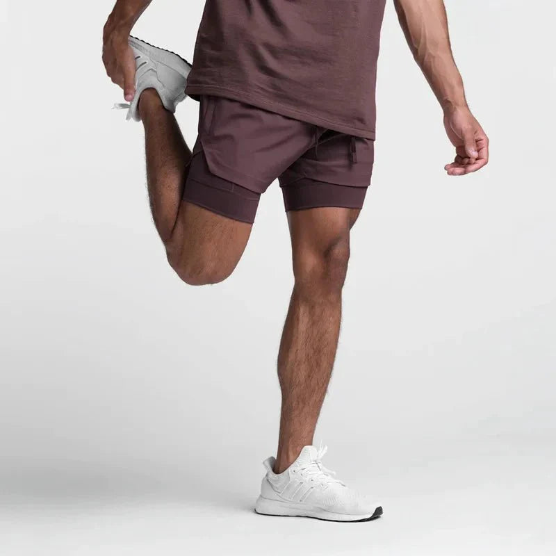 Arenzo | Letvægt Herre Sportsshorts Med Hurtigttørrende Materiale Og Elastisk Talje