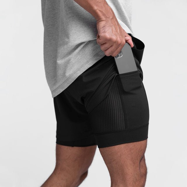 Arenzo | Letvægt Herre Sportsshorts Med Hurtigttørrende Materiale Og Elastisk Talje