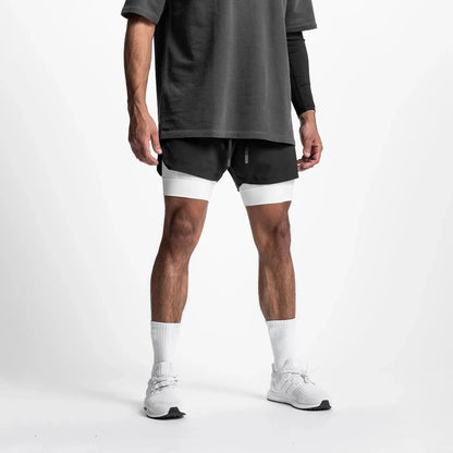 Arenzo | Letvægt Herre Sportsshorts Med Hurtigttørrende Materiale Og Elastisk Talje