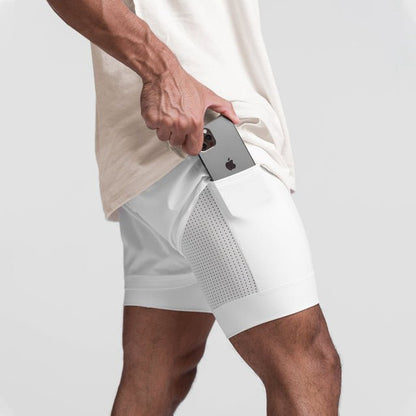 Arenzo | Letvægt Herre Sportsshorts Med Hurtigttørrende Materiale Og Elastisk Talje