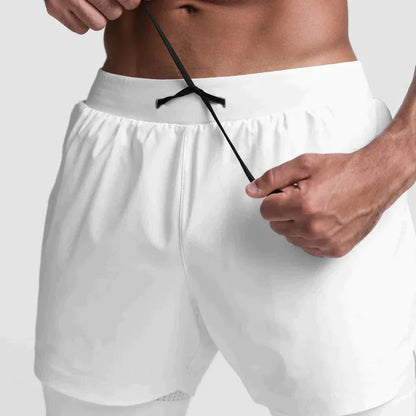 Arenzo | Letvægt Herre Sportsshorts Med Hurtigttørrende Materiale Og Elastisk Talje