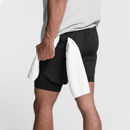 Arenzo | Letvægt Herre Sportsshorts Med Hurtigttørrende Materiale Og Elastisk Talje