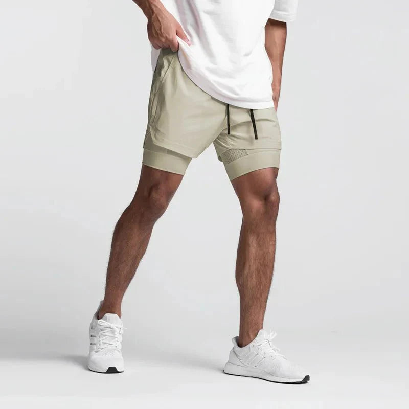 Arenzo | Letvægt Herre Sportsshorts Med Hurtigttørrende Materiale Og Elastisk Talje