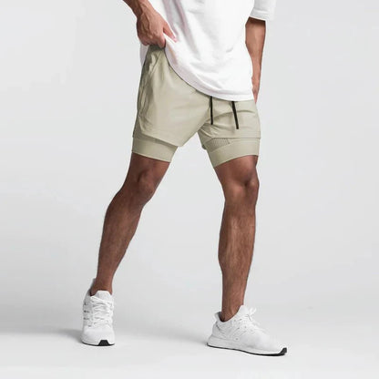Arenzo | Letvægt Herre Sportsshorts Med Hurtigttørrende Materiale Og Elastisk Talje