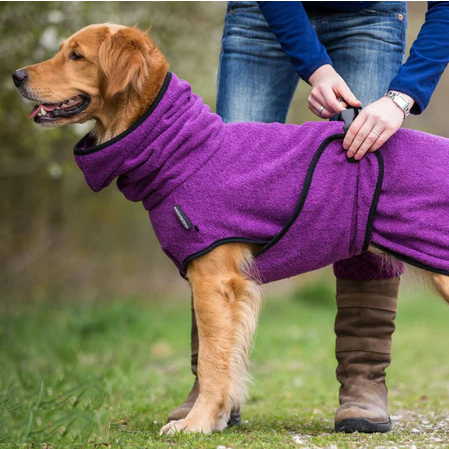 Pawdry | Hurtigtørrende Hundebadekåbe