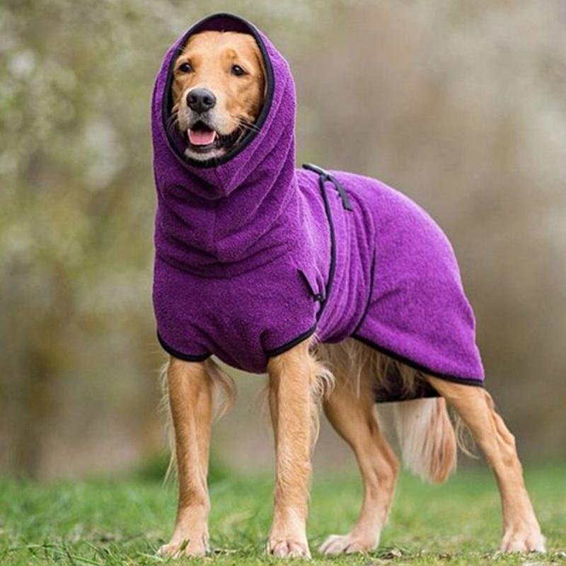 Pawdry | Hurtigtørrende Hundebadekåbe