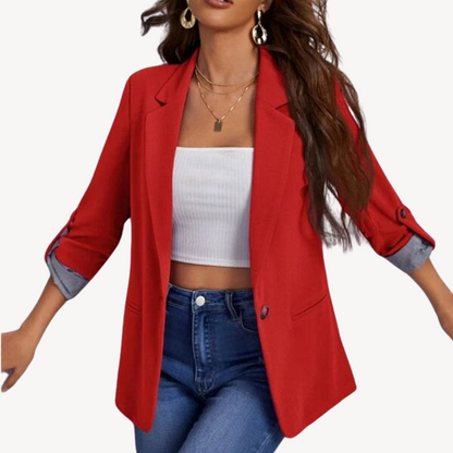 Alessia | Blazer Med 3/4 Ærmer Damer