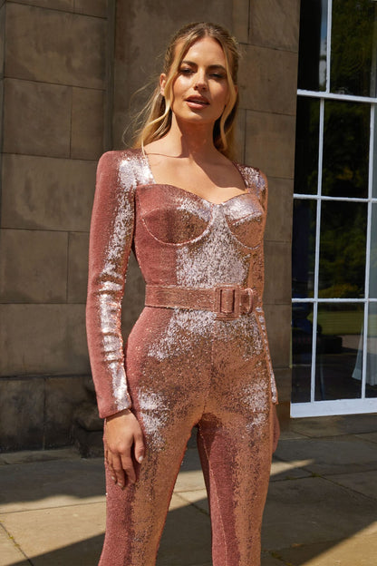 Amara | Palliet Jumpsuit Damer