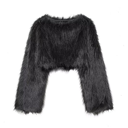 Arden | Cropped Faux Fur Jakke