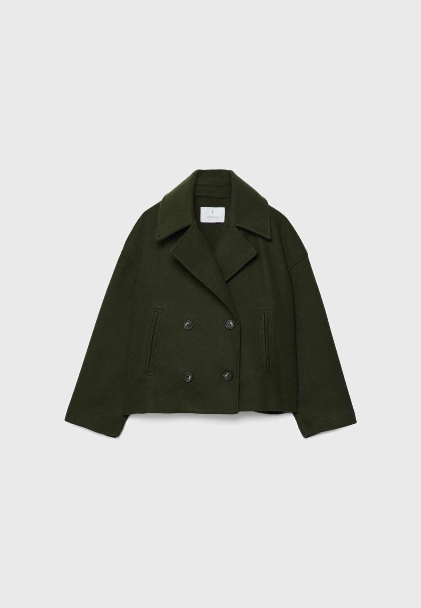 Selvya | Cropped Jakke i Uldlook