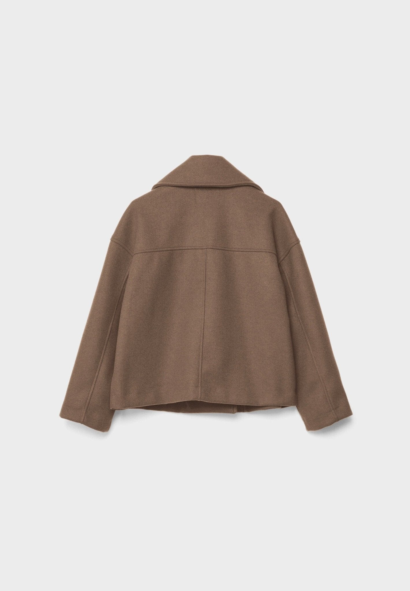 Selvya | Cropped Jakke i Uldlook