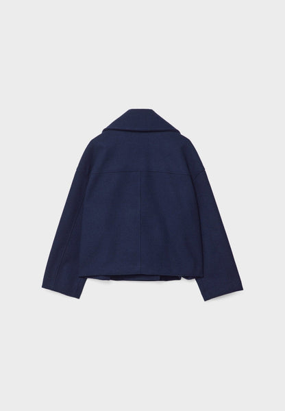 Selvya | Cropped Jakke i Uldlook