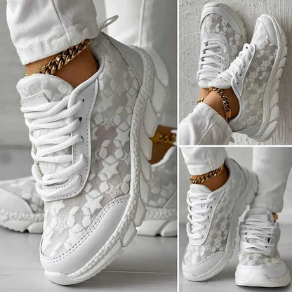 Sienna™ | Damer Åndbare Sneakers med Ultimativ Støtte og Letvægtsstødabsorbering