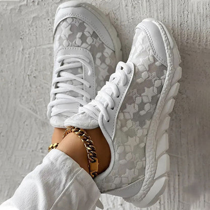 Sienna™ | Damer Åndbare Sneakers med Ultimativ Støtte og Letvægtsstødabsorbering