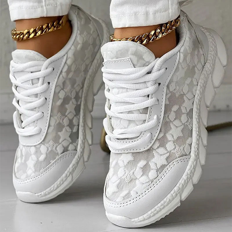 Sienna™ | Damer Åndbare Sneakers med Ultimativ Støtte og Letvægtsstødabsorbering